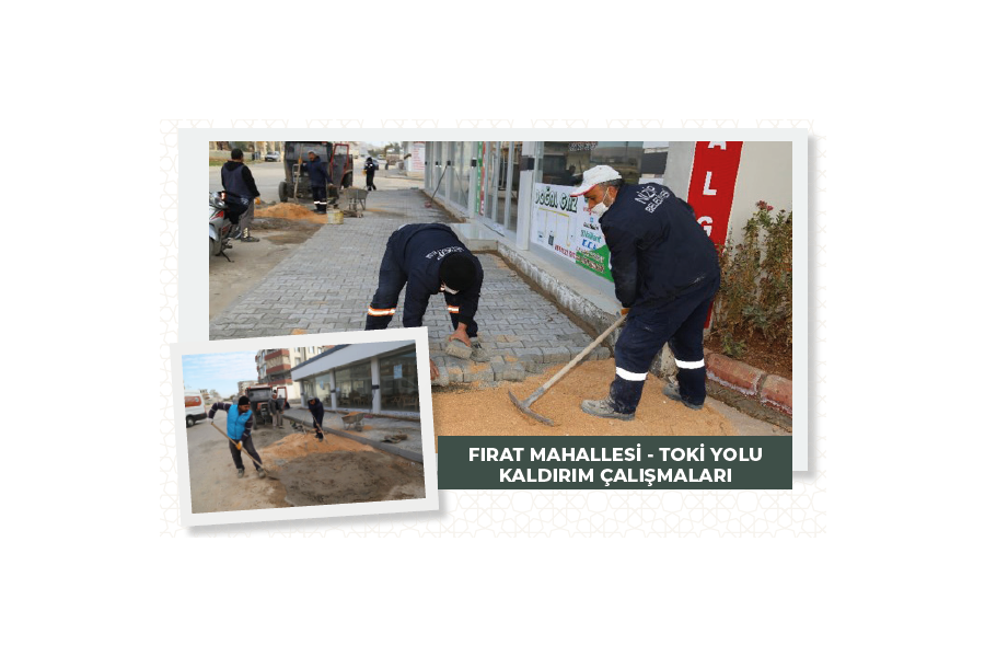 KALDIRIM VE ORTA REFÜJ ÇALIŞMALARIMIZ